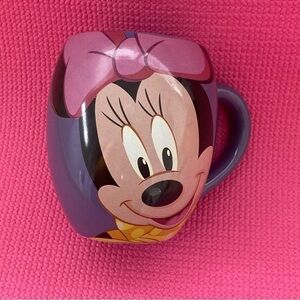 Authentic Disney Park Minnie Mouse SWEET Purple Coffee Mug Cup 20 oz